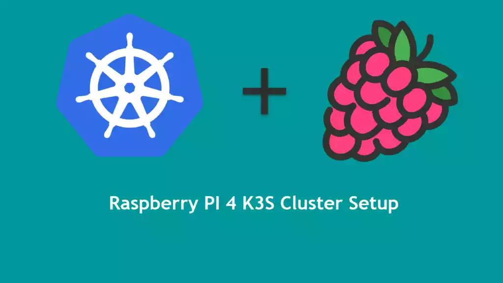 Kubernetes cluster setup with raspberries and a kubernetes cluster.