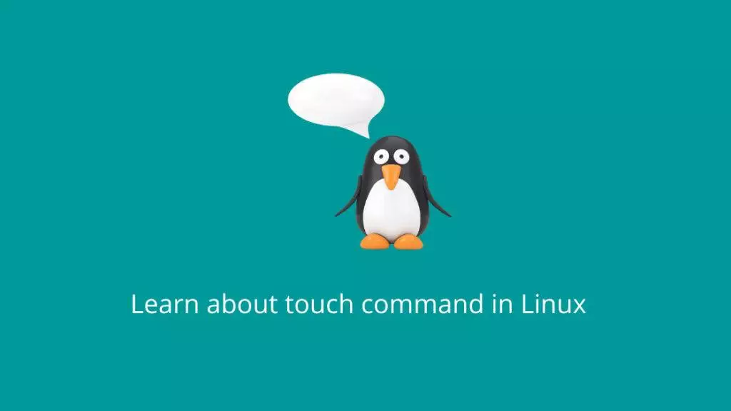 Learn about touch command in Linux